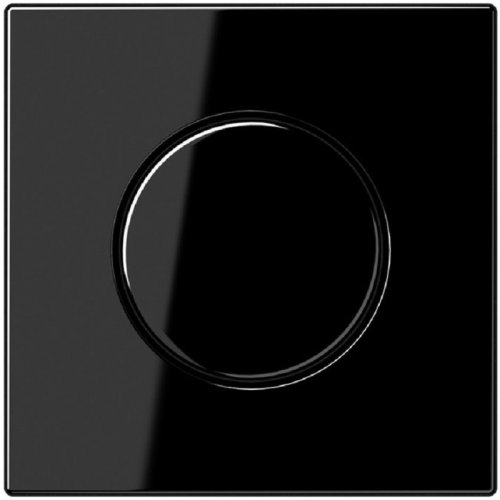 Лицевая панель Jung LS990 для светорегулятора поворотного черный картинка